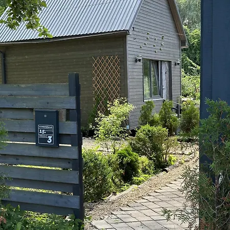 Amazing Little House On An Island With Garden Ferienhaus Riga